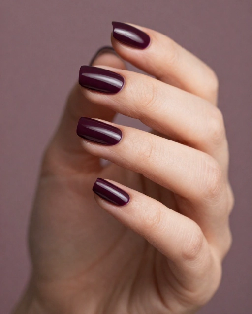 dark plum nail polish 2026 trend for most skin tones