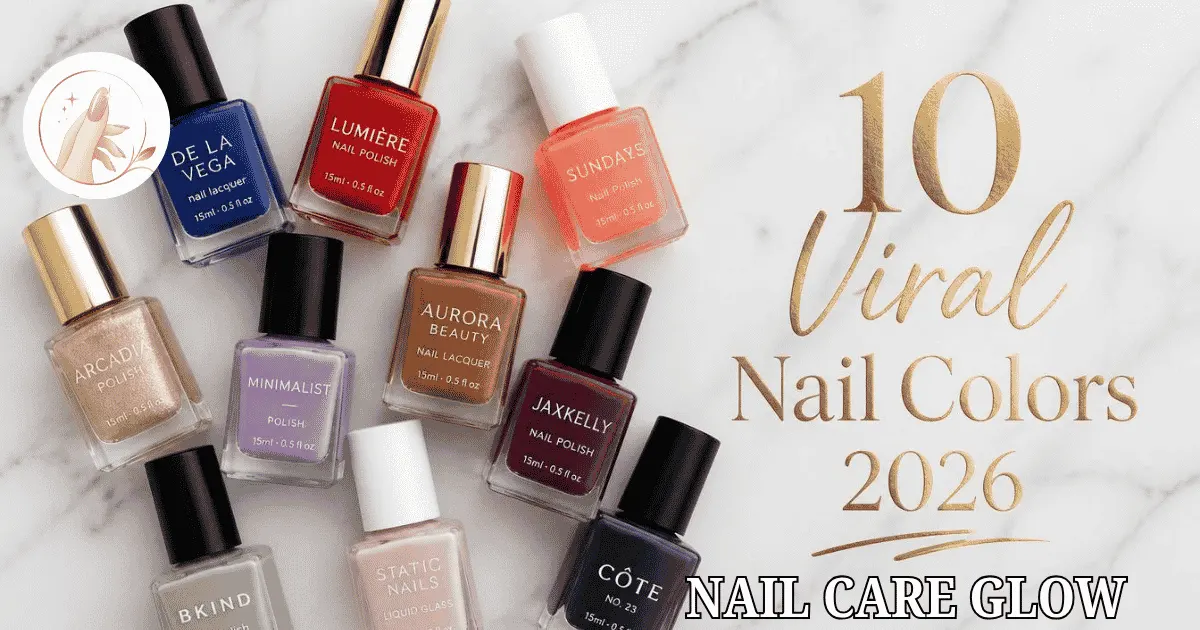 10 Viral Nail Colors Everyone Is Wearing in 2026