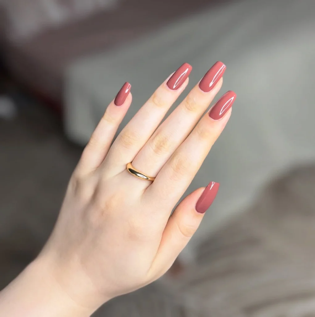 Dusty Rose Coffin 