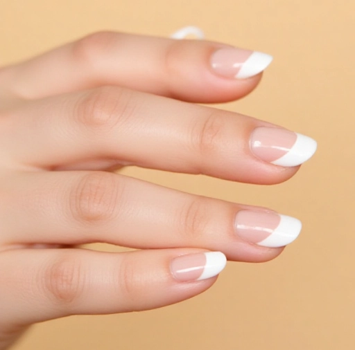 Simple French Tip for Everyday Wear