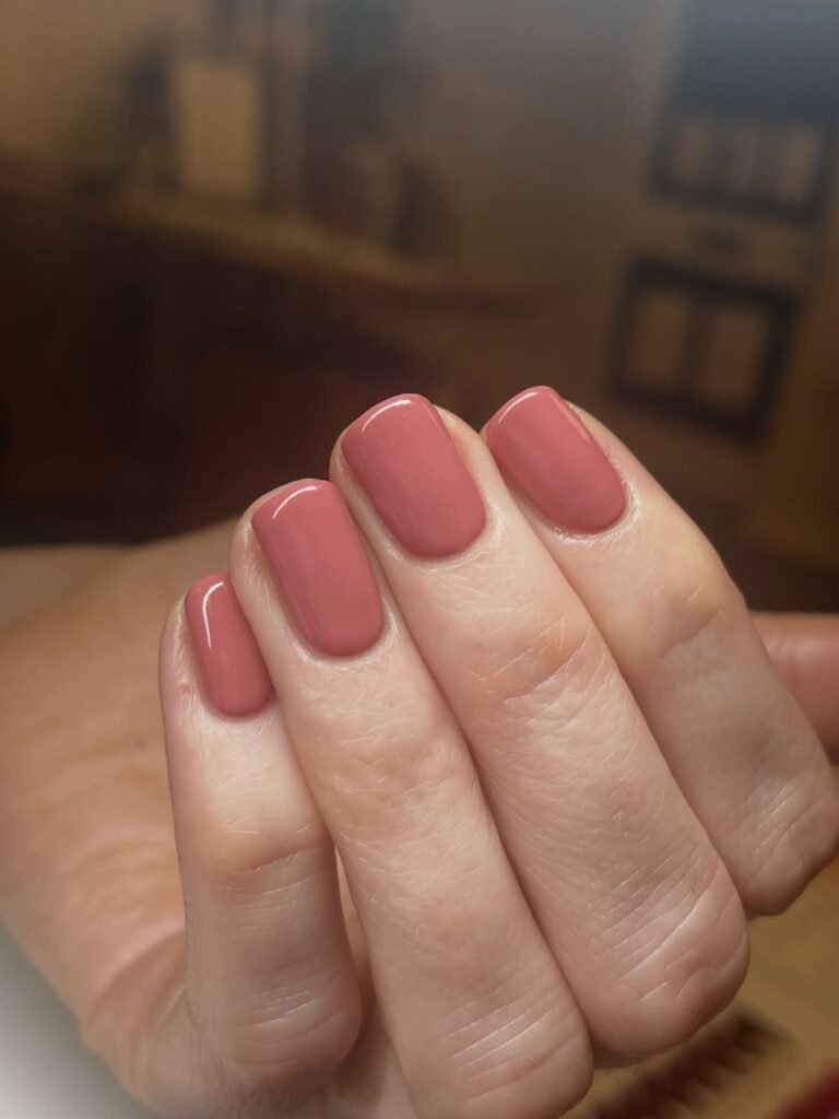 Warm Rosy Mauve